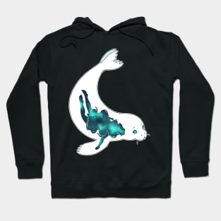 Swimming Through Space - Galaxy Selkie Hoodie